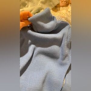 Cowl Neck Sweater with Fine Knit